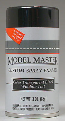 2949 Model Master Spray Transparent Black Window Tint 3