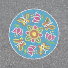 29778 Outdoor Mandala Designer- Flowers & Butterflies