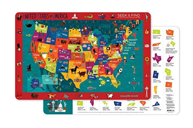 2 Sided Placemat USA