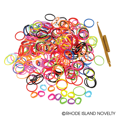 300pc Rubber Bands for Bracelets (Use with Rubber Band Looms)