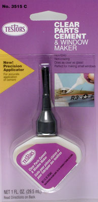 3515CT Clear Parts Cement 1 oz Carded