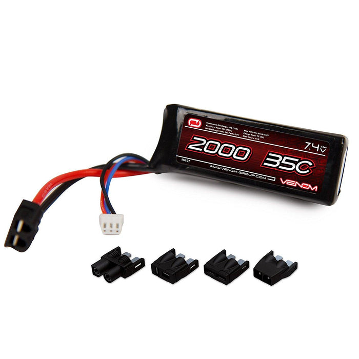 35C 2S 2000mAh 7.4V LiPo Uni 2.0 Plug