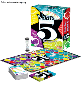 381 Name 5 Game