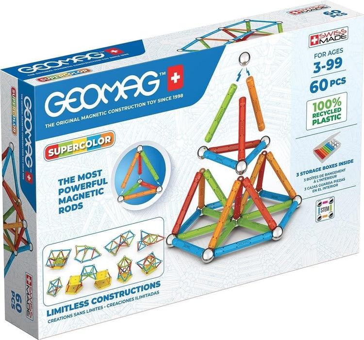 384 Geomag Supercolor 60 Pieces