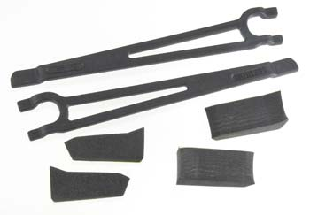 3927X Hold Downs Battery Left & Right E-Maxx