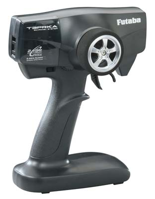 3 channel Futuba 3PRKA 2.4GHz FHSS radio system with the R203 GF reciever