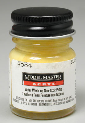 4684 Model Master Blue Angel Yellow FS13655 1/2 oz