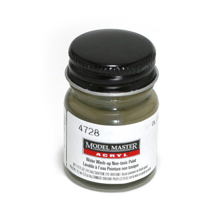 4728 Model Master Olive Drab FS34087 1/2 oz