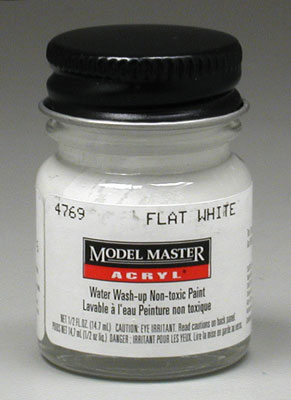 4769 Model Master Flat White FS37875 1/2 oz