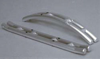 4935 Bumpers Satin Finished Fr/Re T-Mx