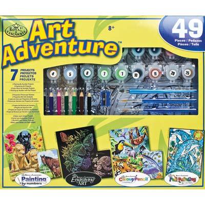 49 Piece Art Adventure Set from Royal & Langnickel