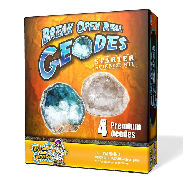 4pc Starter Geode Kit