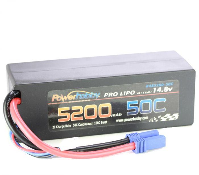 4s 14.8v 5200mah LIPO Battery with EC5 Connector