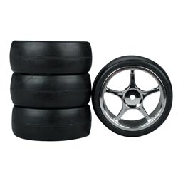 5-Spoke Chrome Wheel, Slick (4)