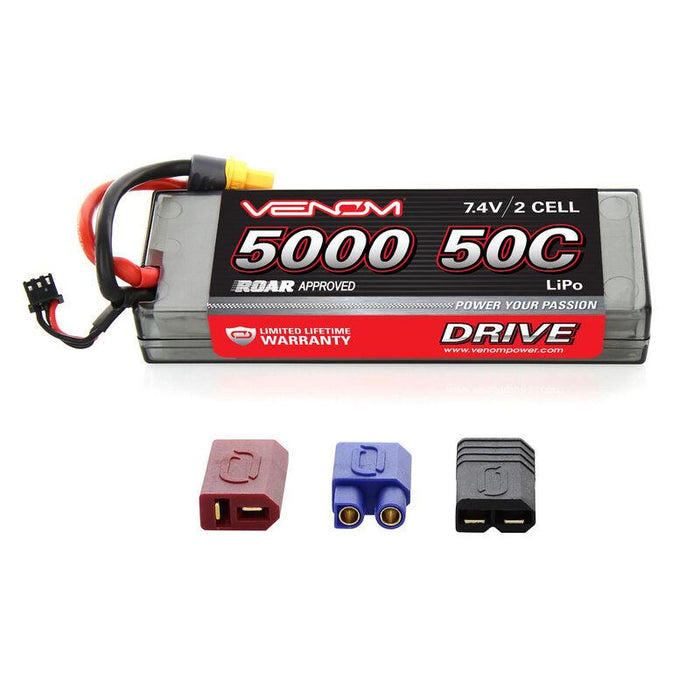 50C 2S 5000mAh 7.4V LiPo: UNI2.0