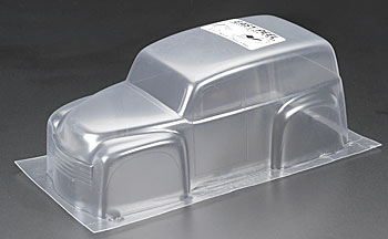50's Panel Truck Body, Clear: 1:18 Monster Trucks