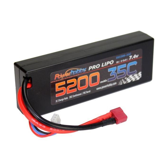 5200mAh 7.4v 2S 35C Lipo Deans