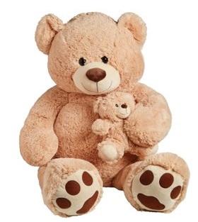 52" Cuddle Bear w/ Baby
