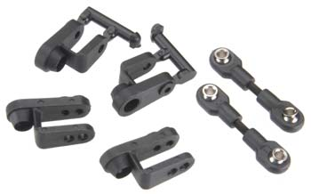 5345R Servo Horns Steering Long (2) Short (2)