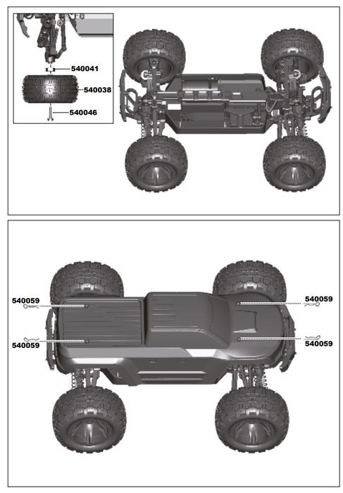 Maverick Rx Exploded View Maverick Blackzon Slyder Parts Exploded View (540101) — Adventure ...