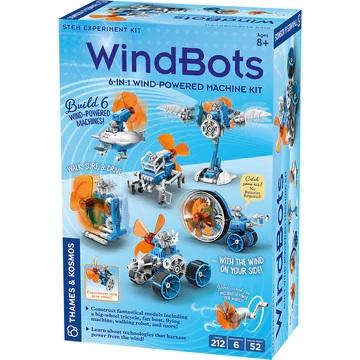 550047 WindBots: 6-in-1 Wind-Powered Robots