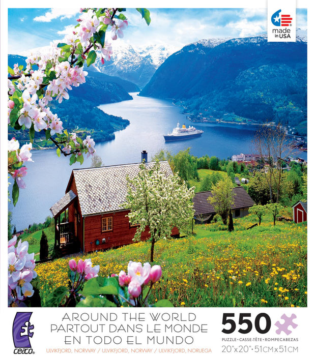 550pc Around the World -Ulvikfjord, Norway
