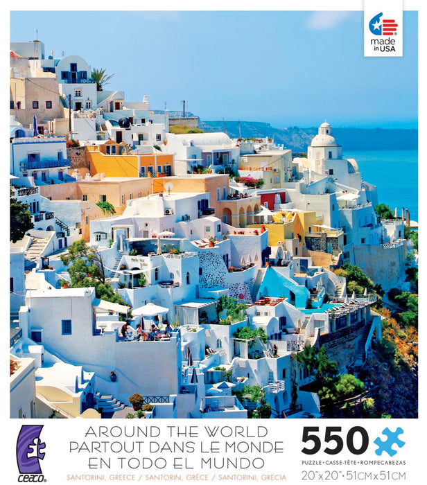 550pc Around the World - Santorini, Greece