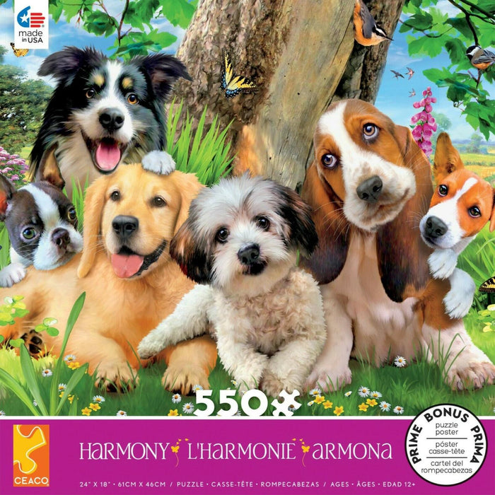 550ps Harmony Dogs Puzzles