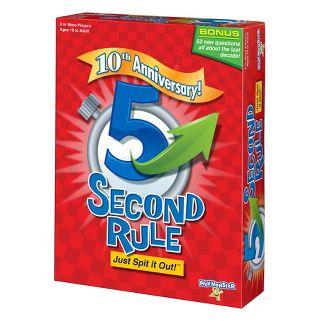 5 Second Rule 4th Edition Game