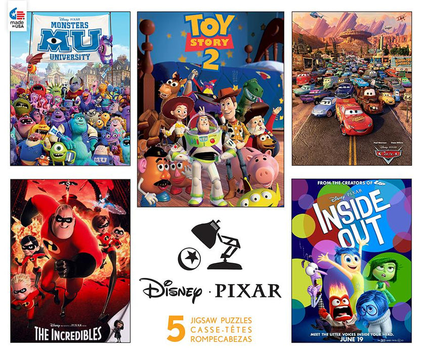 5 in 1 Disney Pixar Ceaco Puzzle