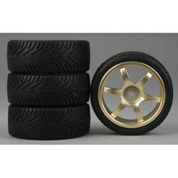 6-Spoke Gold Wheel, Radial (4)