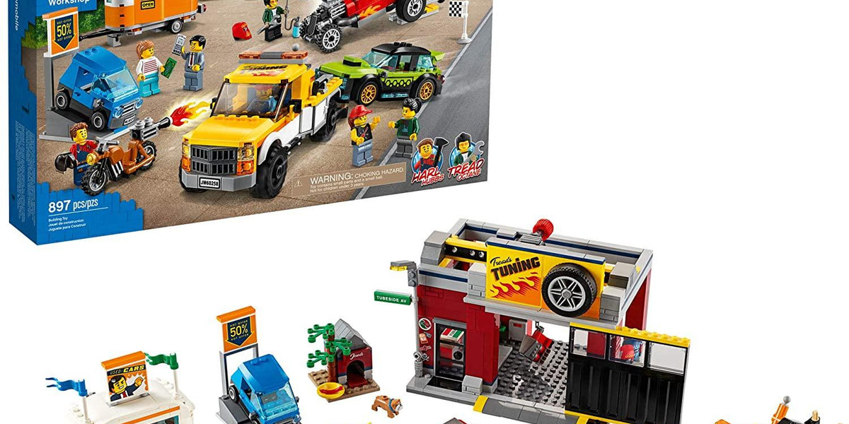 Car Repair Lego City Tuning Shop LEGO® 60389 Custom Car Garage ToyPro