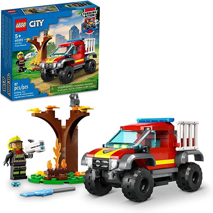 60393 4x4 Fire Truck Rescue