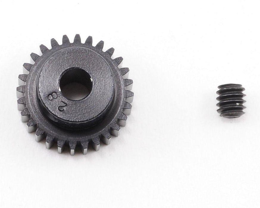 64P Alum Silencer Pinion,28T