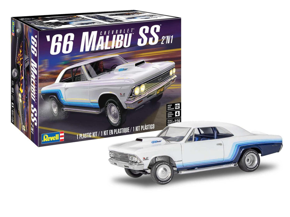 '66 Chevy Malibu SS 2n1 1/25 Model