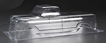 67 Ford F-100 Truck Body, Clear Body