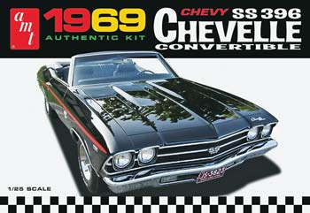 '69 Chevelle Convertible AMT823/12 1/25