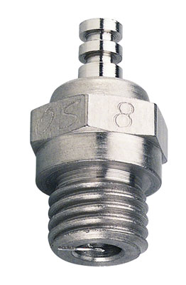 71608001 #8 GLOW PLUG MED HOT