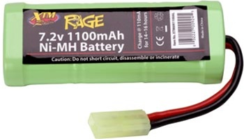 7.2V 1100MAH NIMH - RAGE