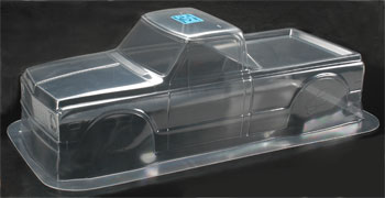 72 Chevy C10 Pick-Up Body, Clear Unpainted