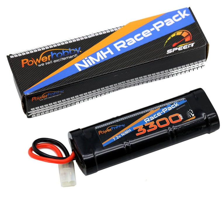 7.2v 6cell 3300 Nimh Flat-Tamiya Plug