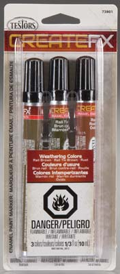 73801 FX Markers Brown-Rust-Rail Tie Brown