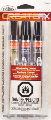 73802 FX Markers Concrete-Black-Roof Brown