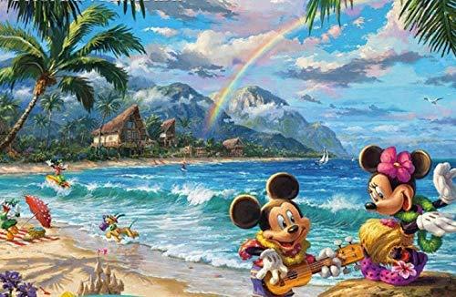 750pc Thomas Kinkade: Mickey and Minnie in Hawaii