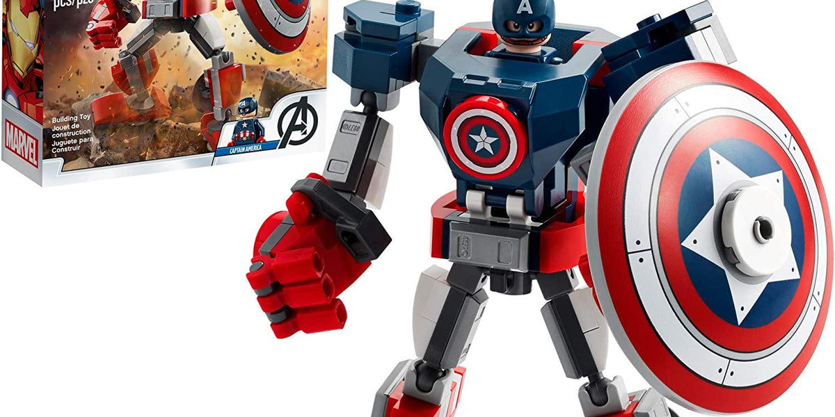 76168 Captain America Mech Armor — Adventure Hobbies Toys