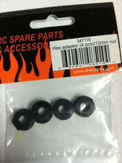 8131-706 Hex Adaptor (4pcs) 12mm Nut
