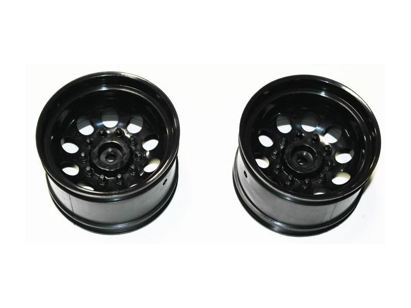 8136-012 Wheels-Crosse Black 2pc Set