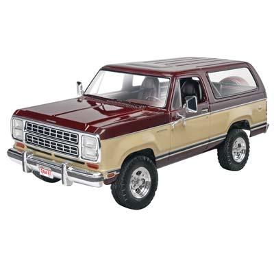 85-4372 1/24 '80 Dodge Ram Charger Plastic Model
