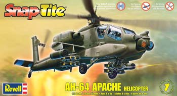 851183 1/72 Snap Apache Helicopter
