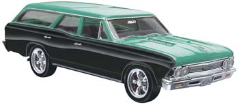 854054 1/25 '66 CHEV STN WAGON